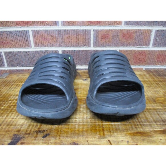 Hoka One One Mens Ora Recovery Slide Sandals Black Sport Shoes Size 10 main image 9